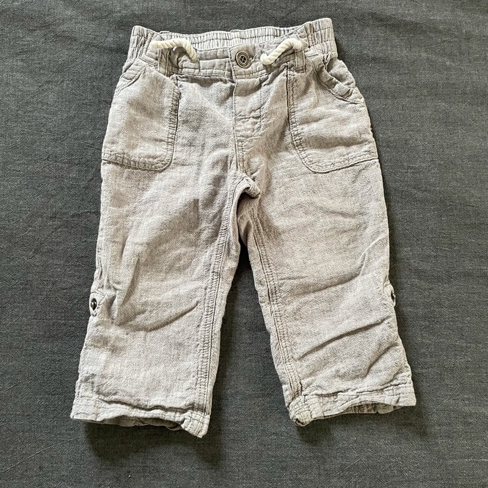 LOGG by H&M Toddler linen blend pants